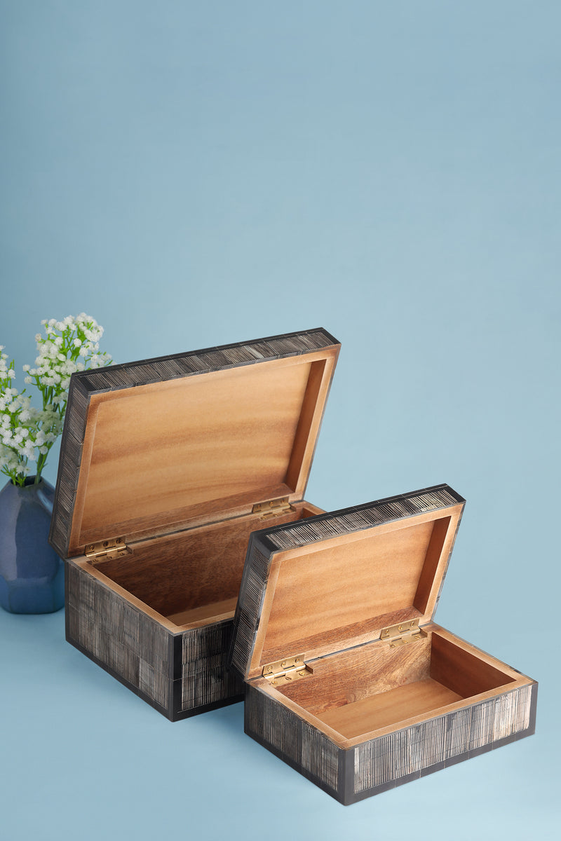 decorative storage boxes	