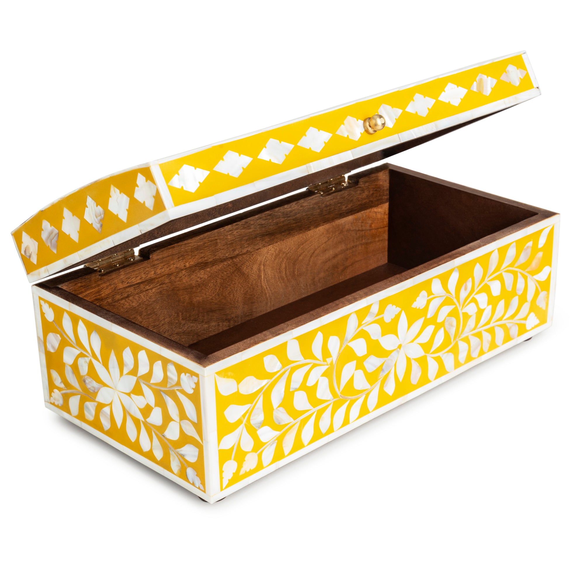 Wood and Pearl Decorative Box