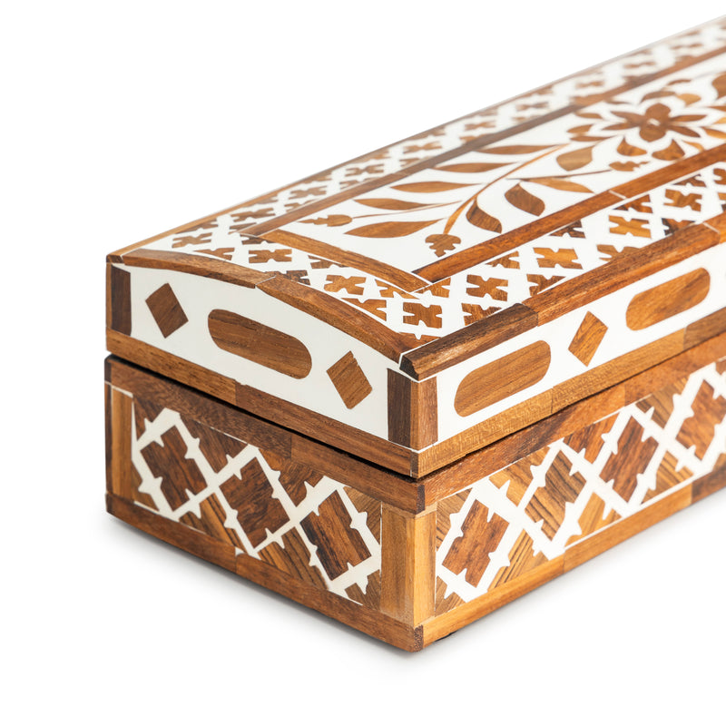Handcrafted Decorative Boxes with Lids for Home Decor 