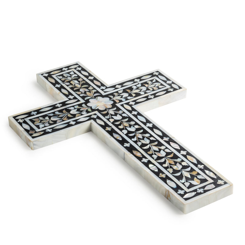 Rustic Wooden Cross Wall Decor