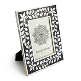 Contemporary Wood Frame, 5 by 7-Inch, Black & White