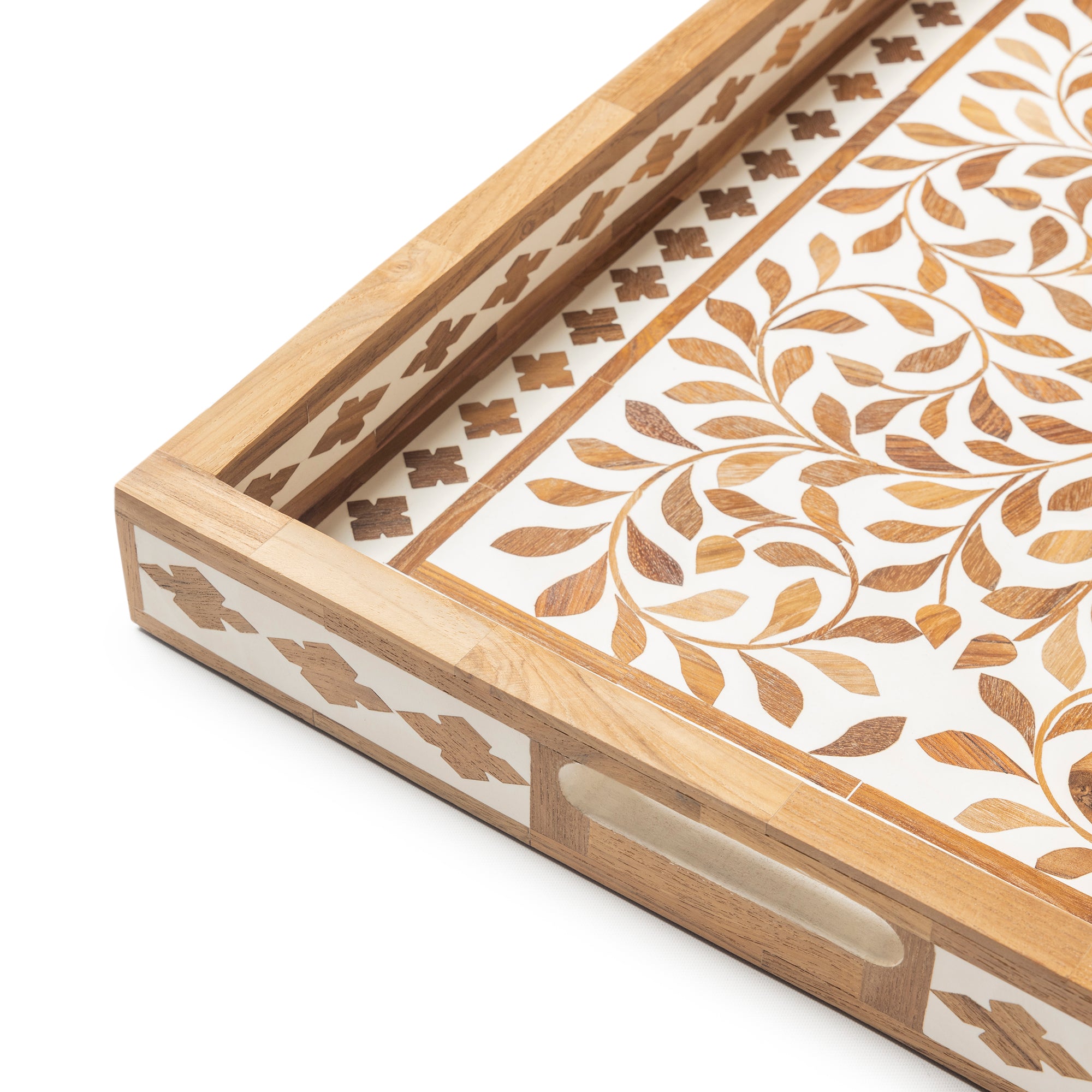 rectangular decorative tray	