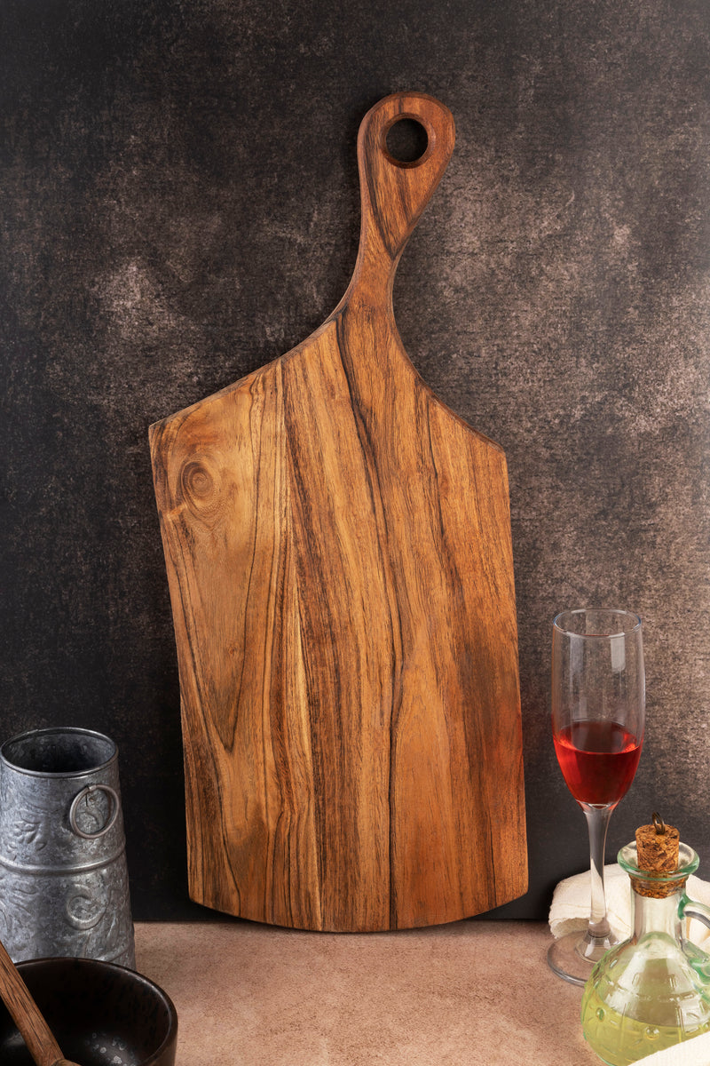  wooden serving board with handles