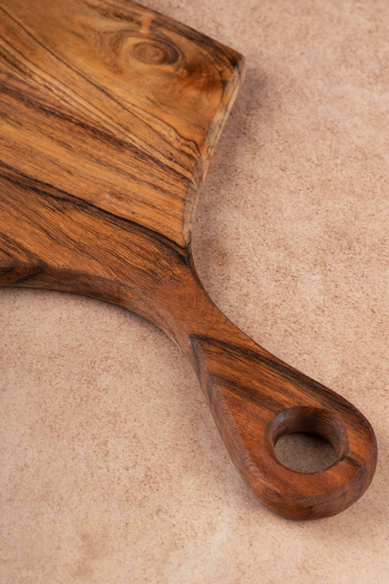wooden serving board