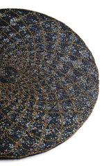 Handmade Beaded Charger Placemats - Set of 2
